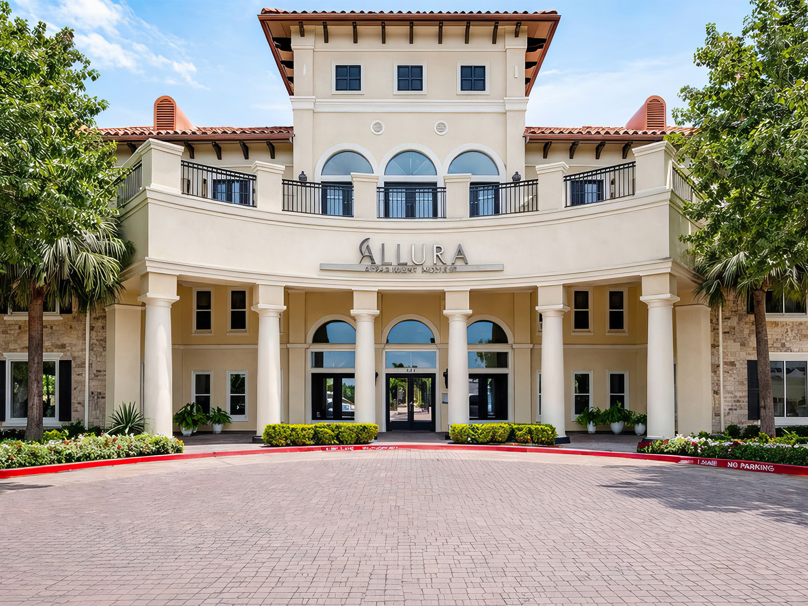 Updated exterior of Allura Las Colinas