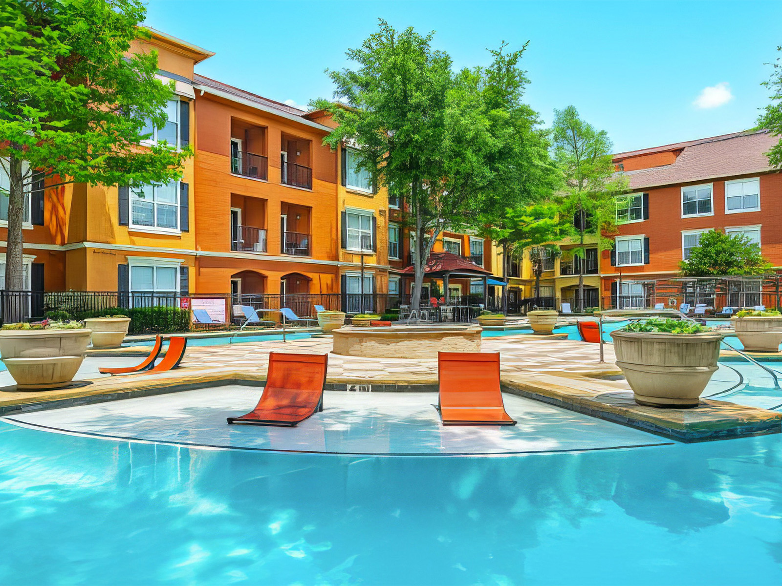 Previous pool at Allura Las Colinas