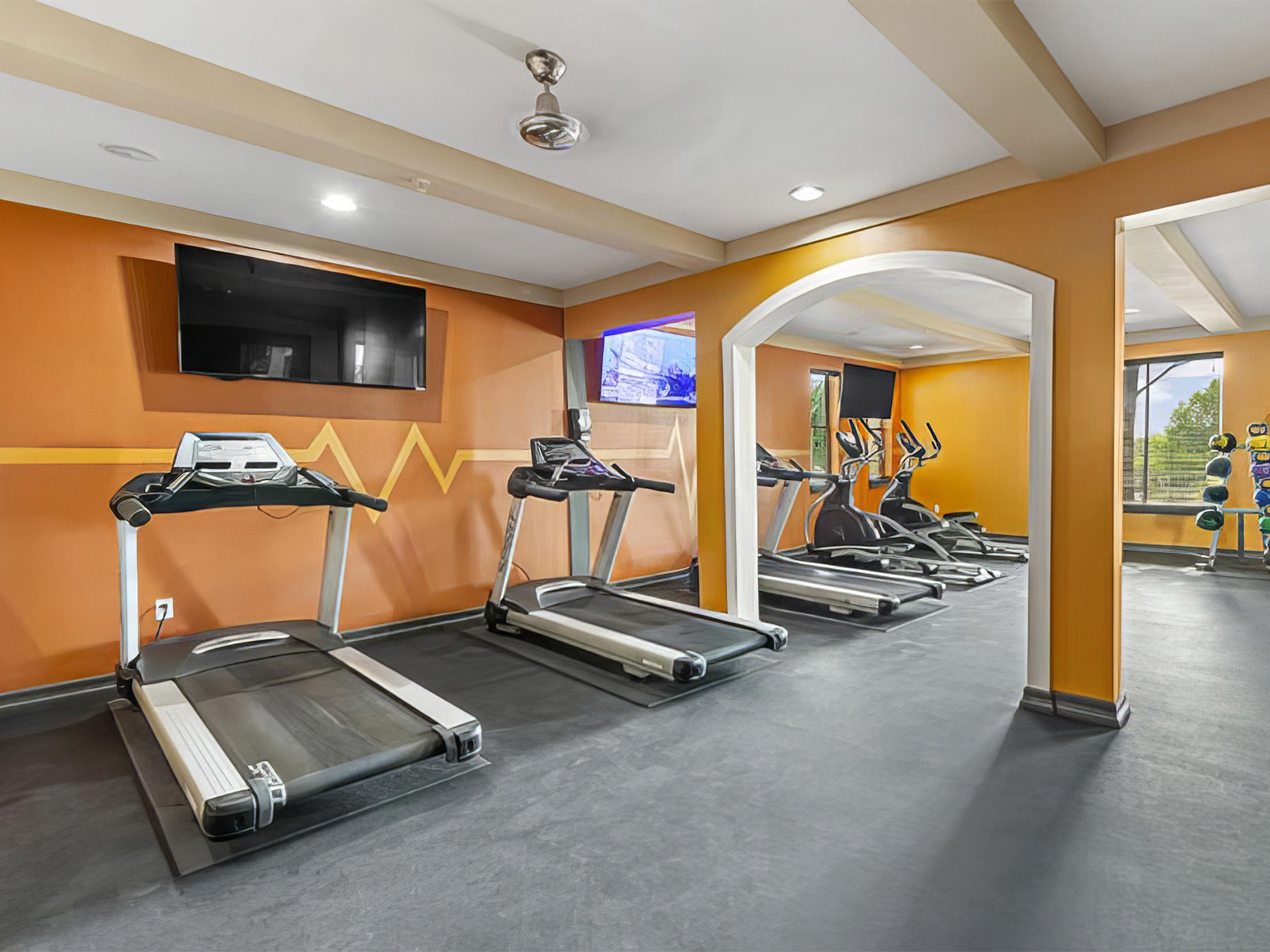 Previous fitness center at Allura Las Colinas