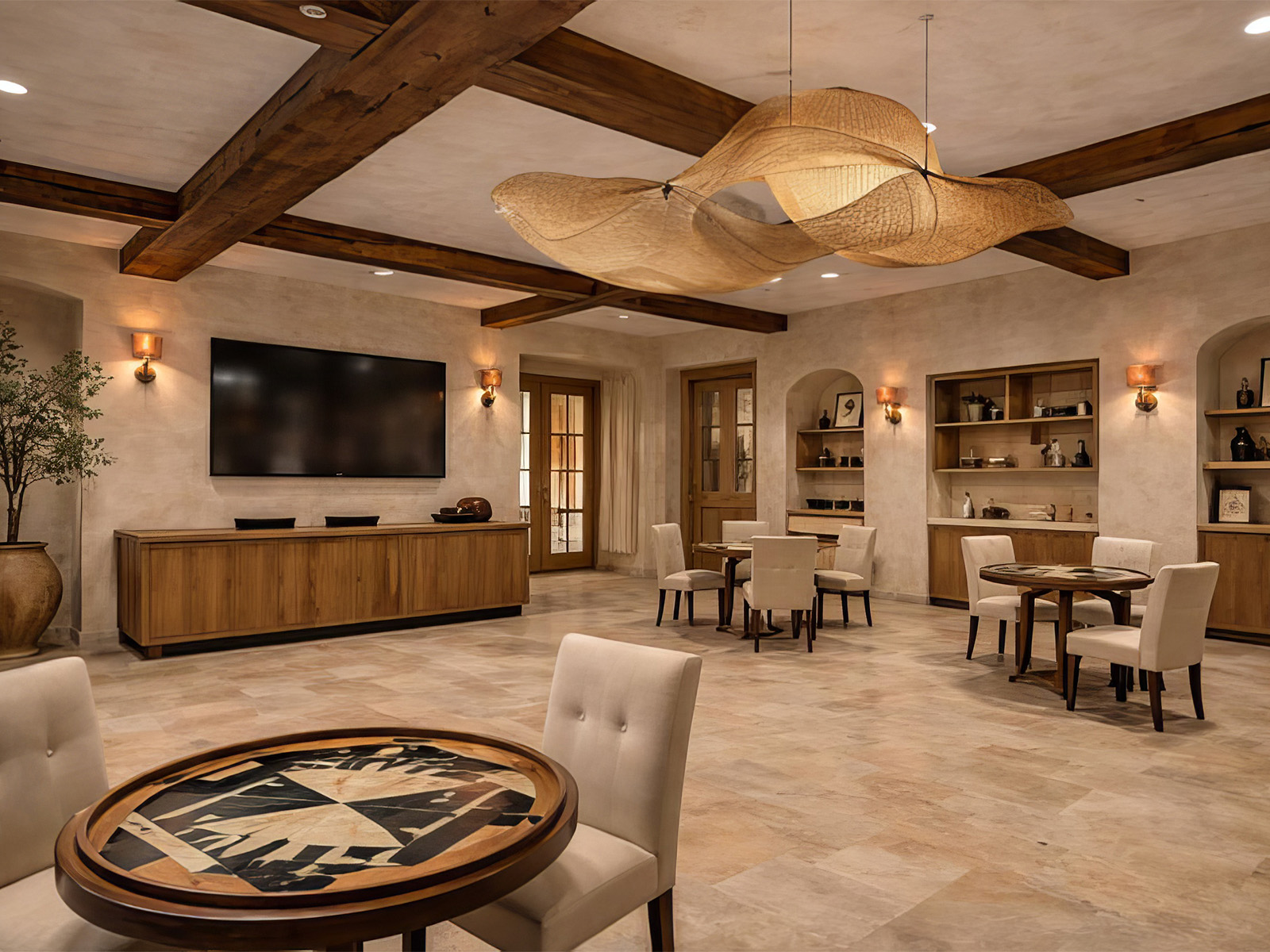 Updated lounge at Allura Las Colinas